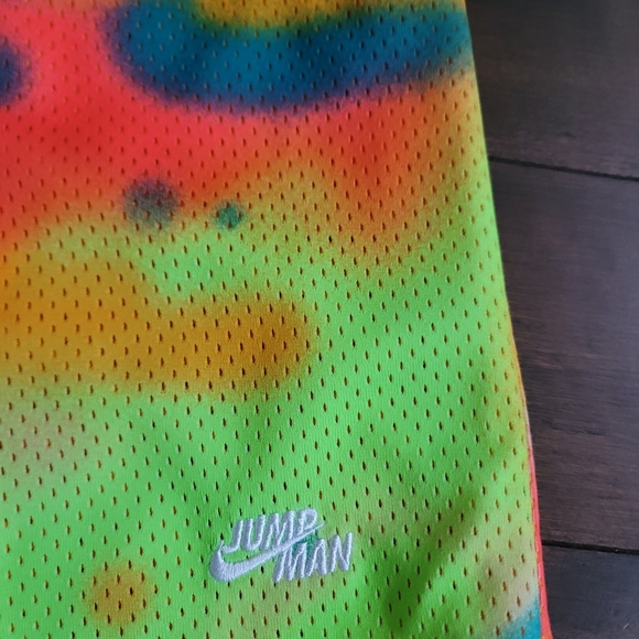 Nike Air Jordan Jumpman Flight MVP Tie Dye Shorts sz 2XL - Picture 3 of 7